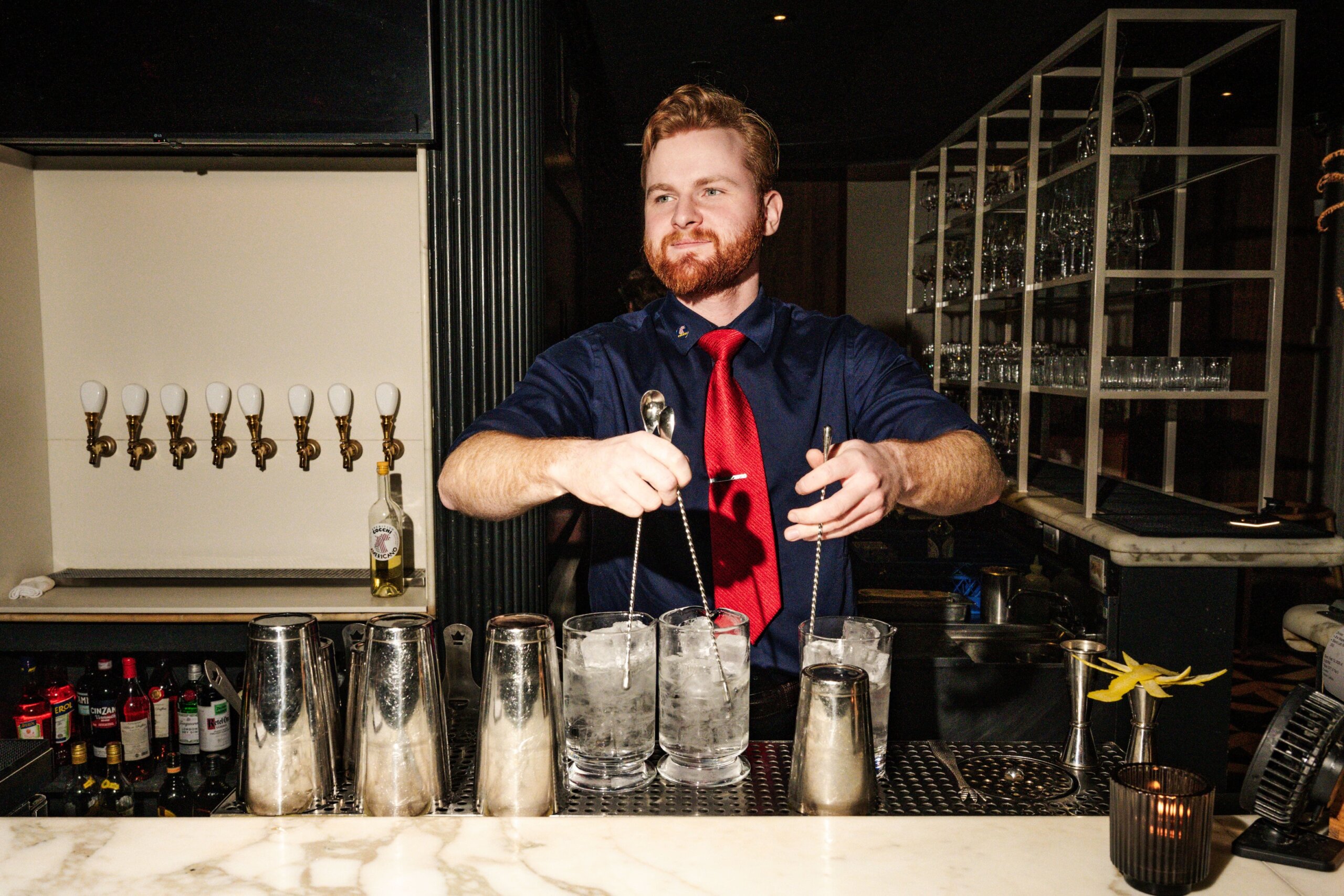 Aidan MacCready, Bar Manager